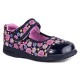 Flex - Becky Navy Floral Mary Jane