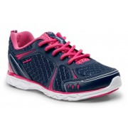 Flex - Astara Lace Up Navy Athletic Shoe