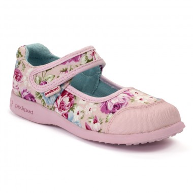 Flex - Bree Pink Floral Mary Jane