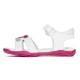 Flex - Jacqueline White Fuchsia Sandal