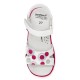 Flex - Jacqueline White Fuchsia Sandal