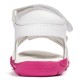 Flex - Jacqueline White Fuchsia Sandal